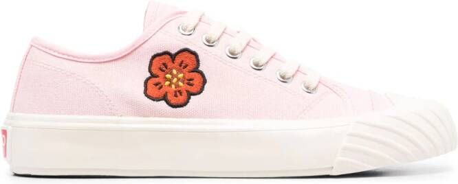 Kenzo school BOKE Flower sneakers Roze