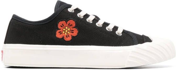 Kenzo school BOKE Flower sneakers Zwart