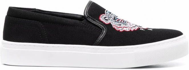 Kenzo Sneakers met logoprint Zwart