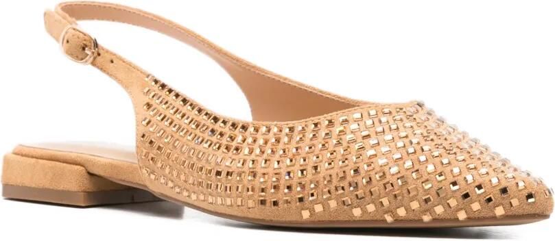 KEYS Sandalen met puntige neus Beige - Foto 2