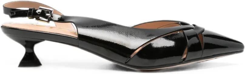 KEYS Slingback pumps met gekruiste bandjes Zwart