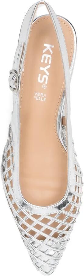 KEYS Slingback sandalen Zilver - Foto 4