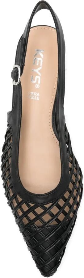 KEYS Slingback sandalen Zwart - Foto 4