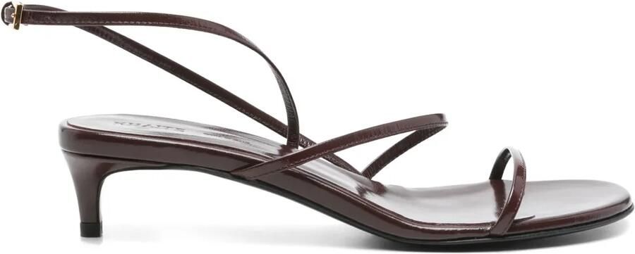 KHAITE 35 mm Loop sandalen Rood