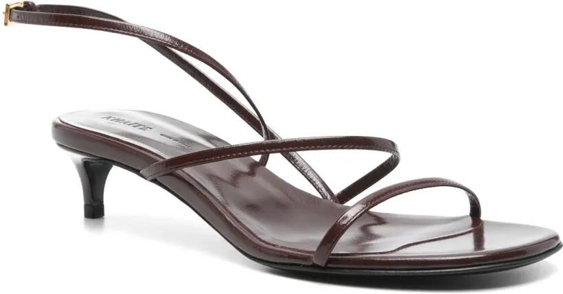 KHAITE 35 mm Loop sandalen Rood - Foto 2