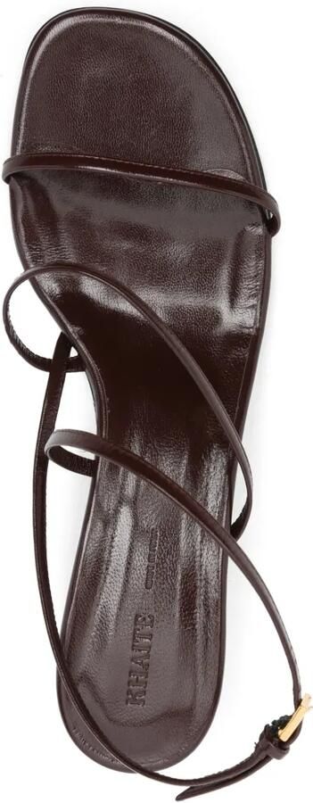 KHAITE 35 mm Loop sandalen Rood - Foto 3