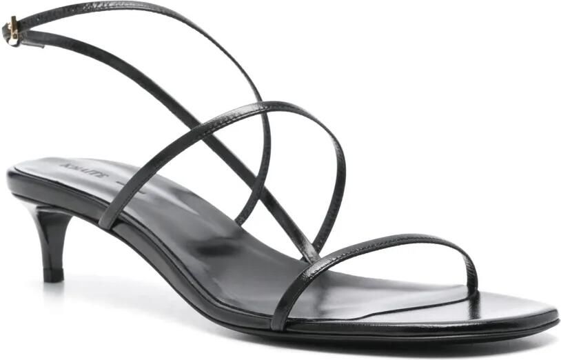 KHAITE 35 mm Loop sandalen Zwart - Foto 4