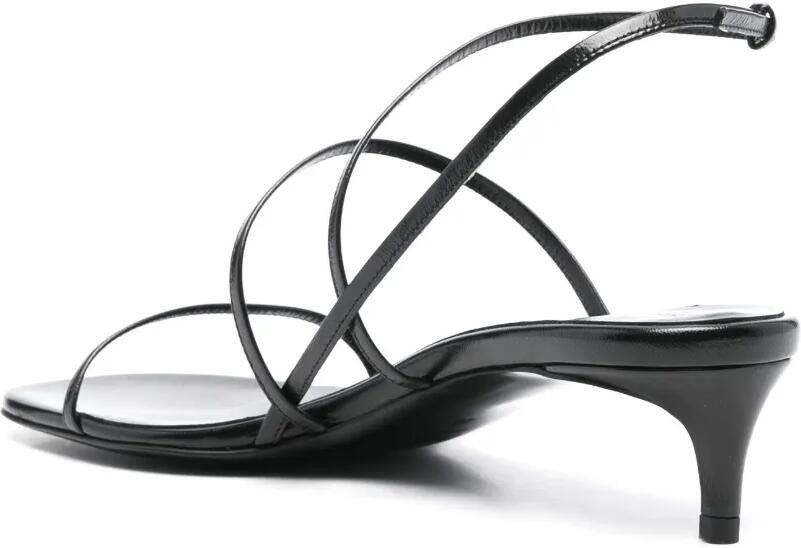 KHAITE 35 mm Loop sandalen Zwart - Foto 3