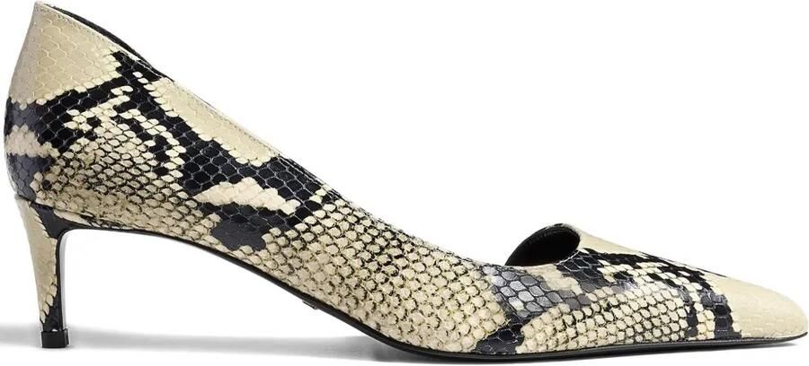 KHAITE 45 mm Jett D'Orsay pumps met hak Beige