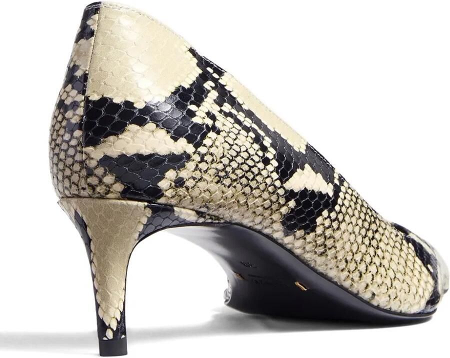 KHAITE 45 mm Jett D'Orsay pumps met hak Beige - Foto 3