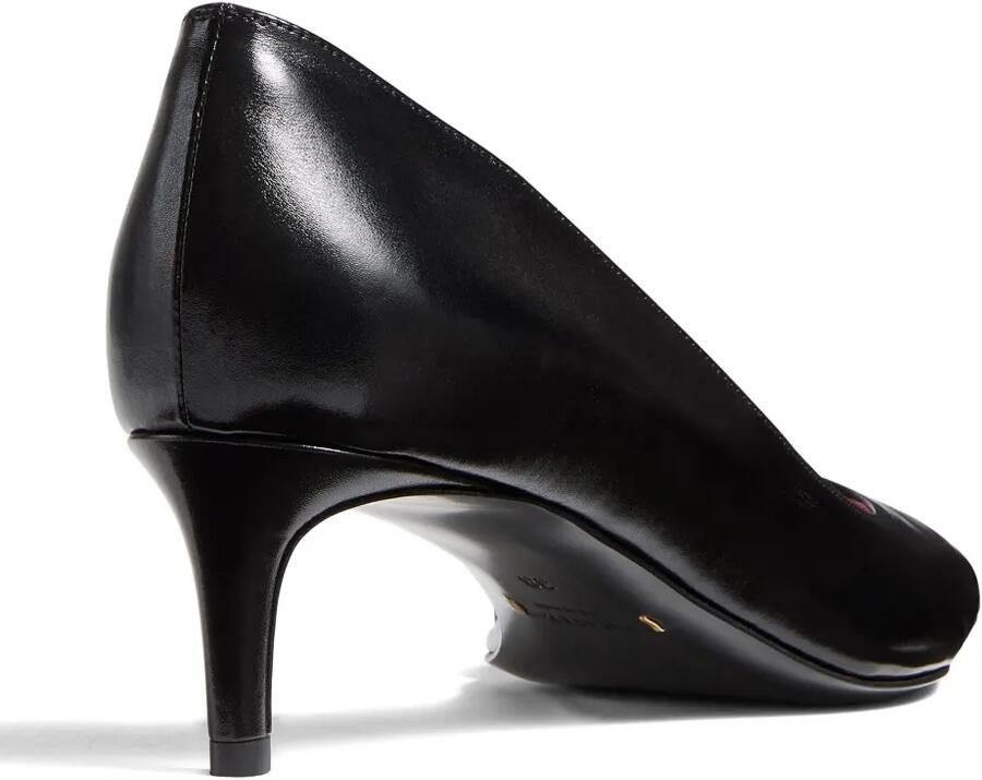 KHAITE 45 mm Jett D'Orsay pumps met hak Zwart - Foto 3
