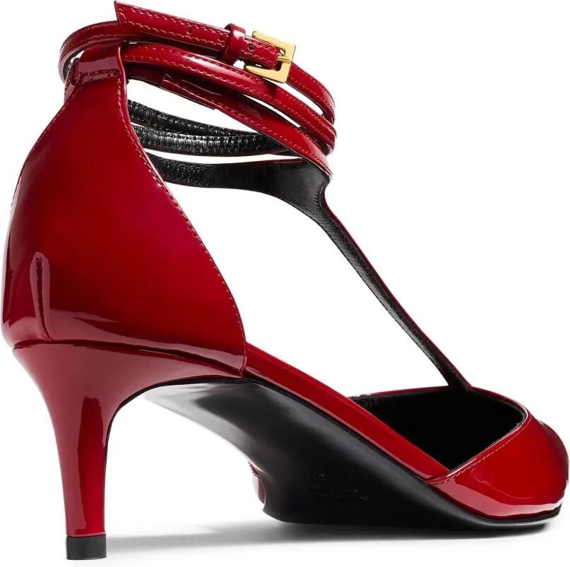 KHAITE 45 mm Mia pumps Rood - Foto 3