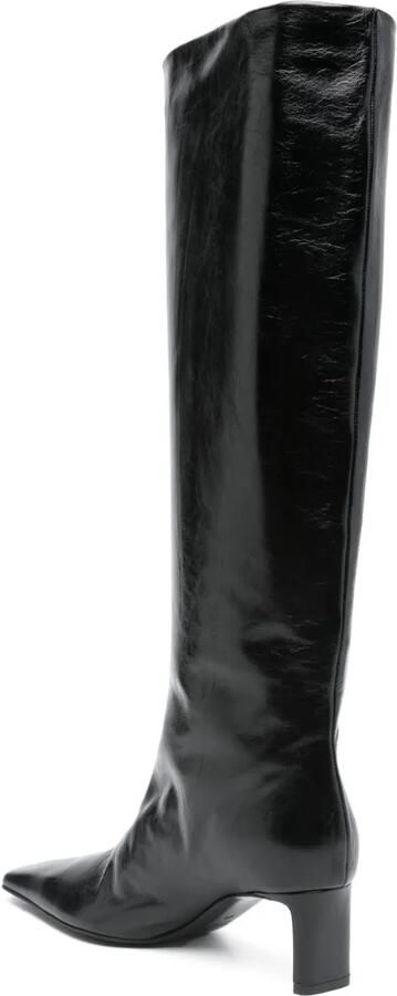 KHAITE 55 mm Ona knielaarzen Zwart - Foto 4