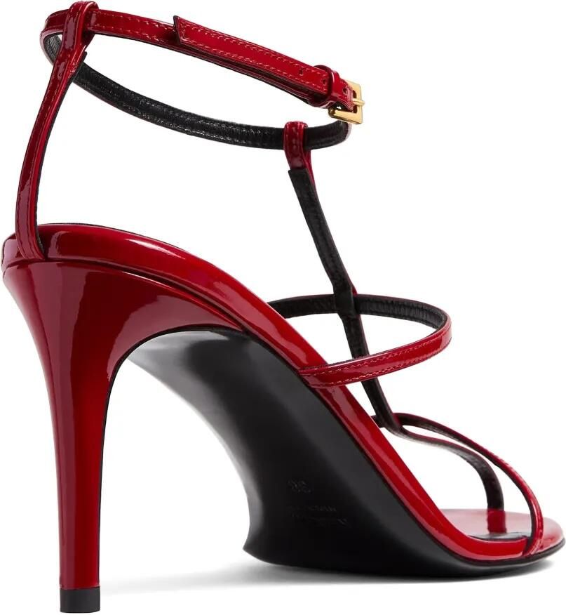 KHAITE 75 mm Cage sandalen Rood - Foto 2