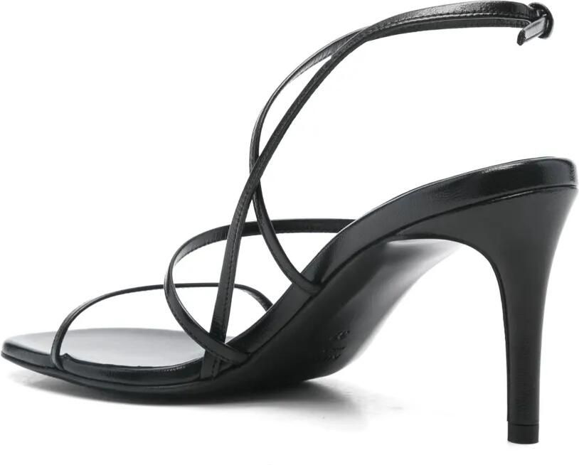 KHAITE 75 mm Loop sandalen Zwart - Foto 2