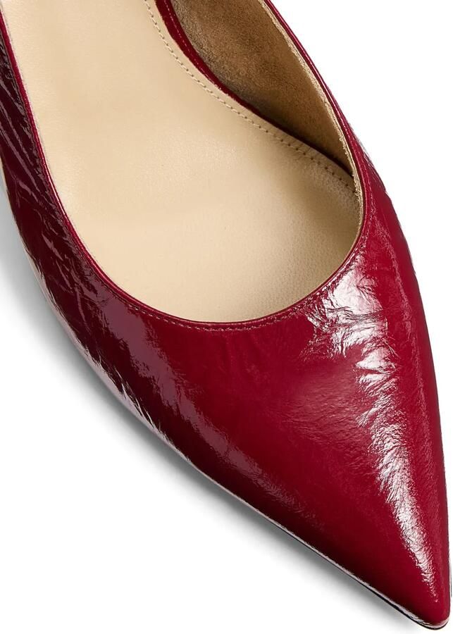 KHAITE 75 mm River slingback pumps Rood - Foto 3