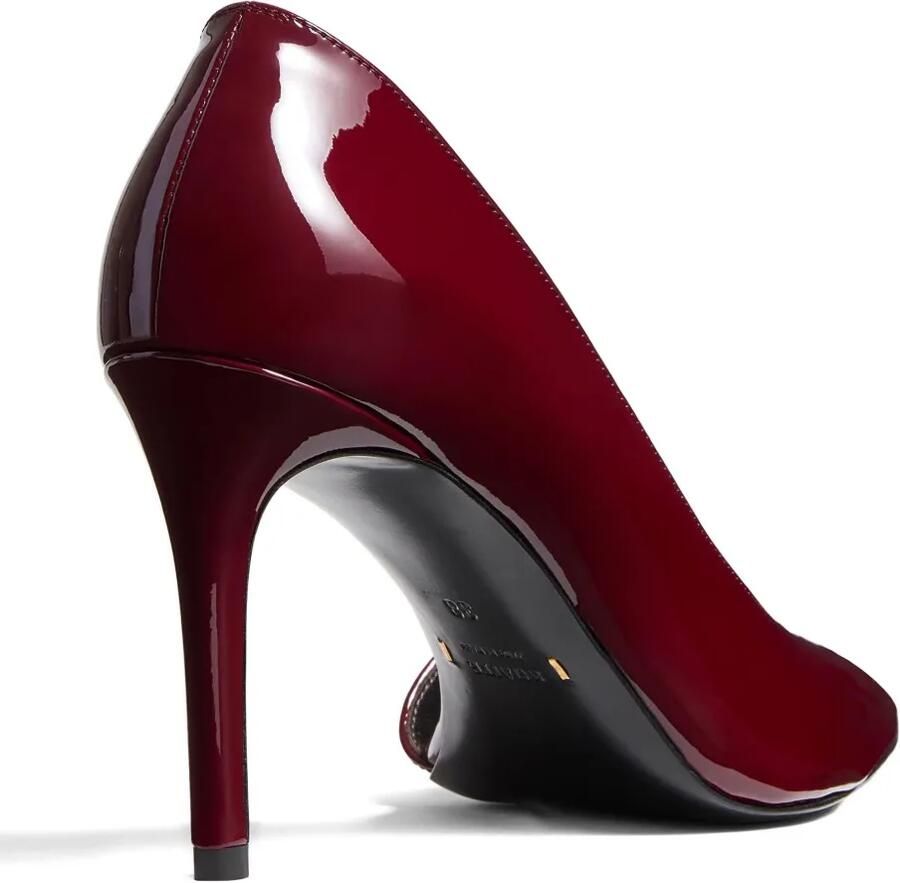 KHAITE 85 mm Jett D'Orsay pumps met hak Rood - Foto 2