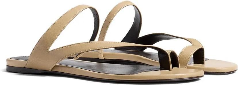 KHAITE Aimee sandalen met gekruiste bandjes Beige - Foto 5