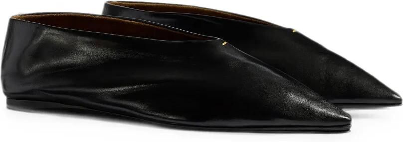 KHAITE Ballerina's met stapeldetail Zwart - Foto 3