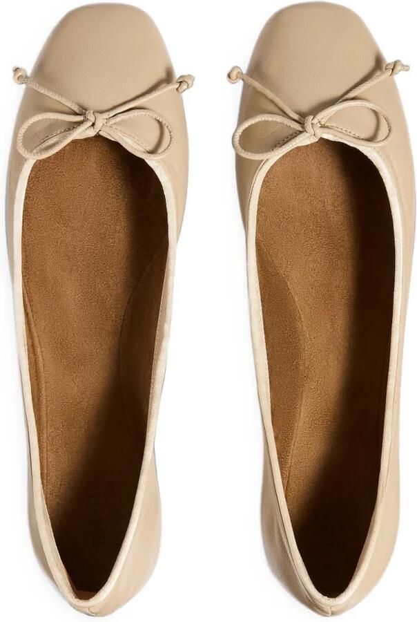 KHAITE Ballerina's met strikdetail Beige - Foto 3