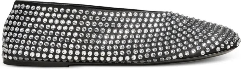 KHAITE Ballerina's met studs Zwart