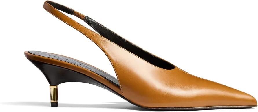 KHAITE Bella low-top pumps Bruin