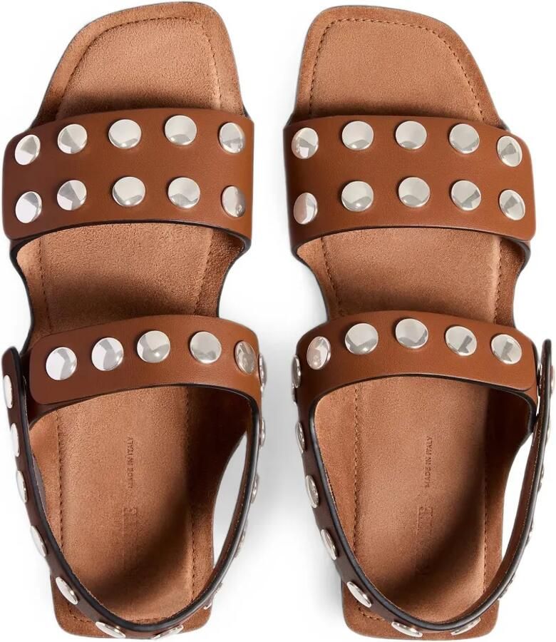 KHAITE Boden platte sandalen Bruin - Foto 3