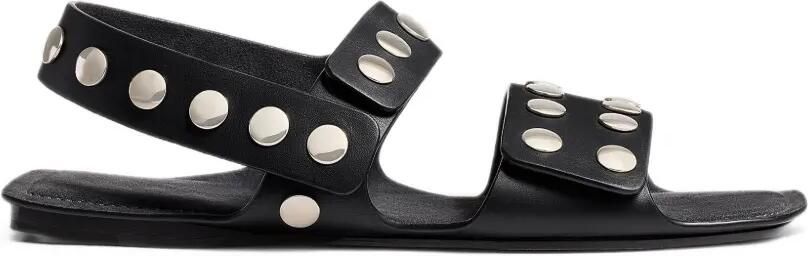KHAITE Boden sandalen Zwart