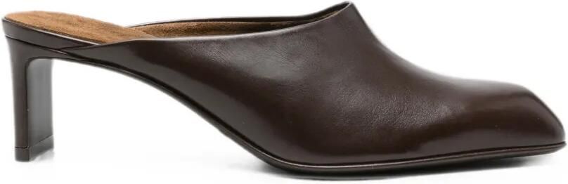 KHAITE Colt low-top muiltjes Bruin