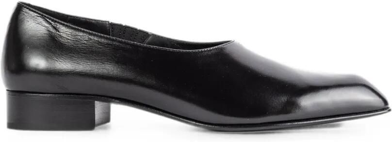 KHAITE Colt slip-on loafers Zwart