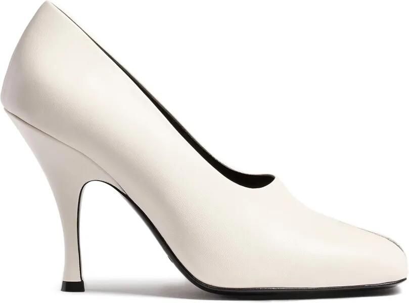 KHAITE Eva pumps met open neus Wit