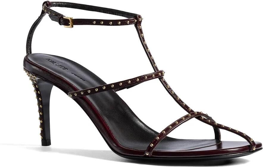 KHAITE Gekooide sandalen Rood