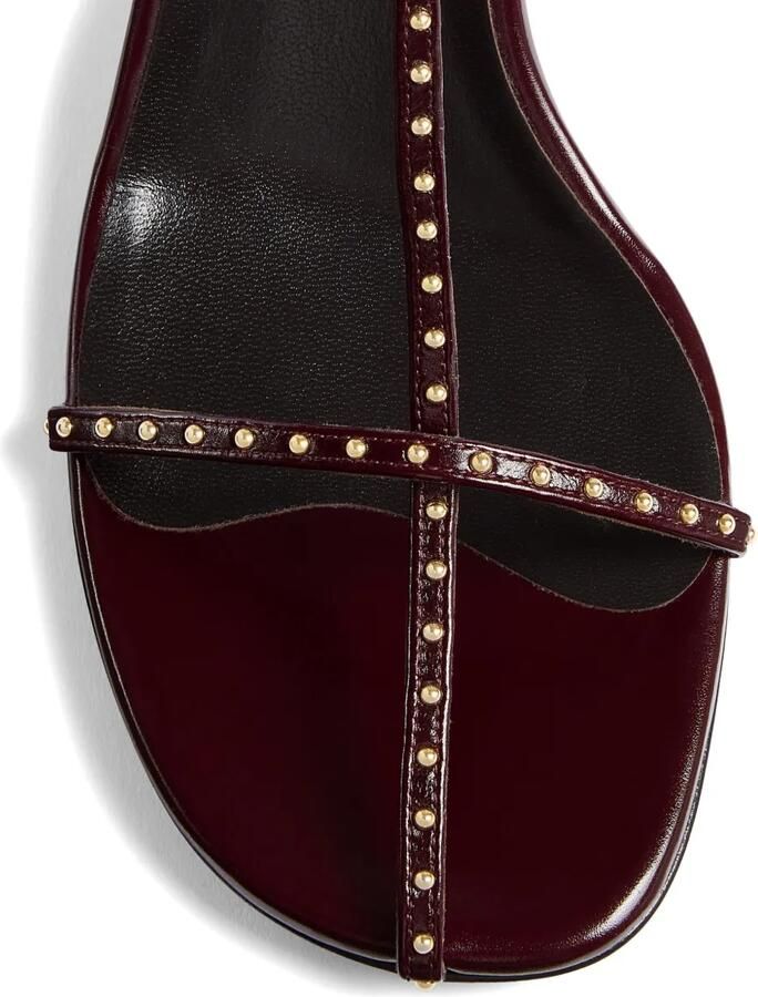 KHAITE Gekooide sandalen Rood - Foto 4