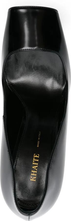 KHAITE Gelakte pumps Zwart - Foto 3