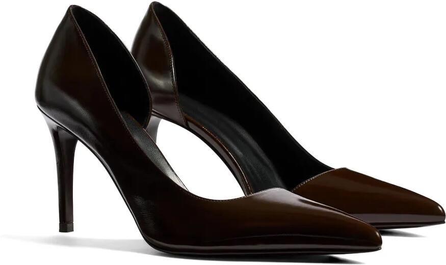 KHAITE Jett D'Orsay pumps Bruin - Foto 4