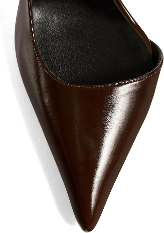 KHAITE Jett D'Orsay pumps Bruin - Foto 3