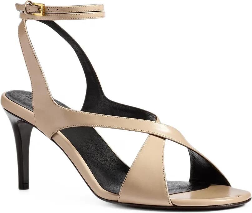 KHAITE Liria sandalen met enkelbandje Beige - Foto 3