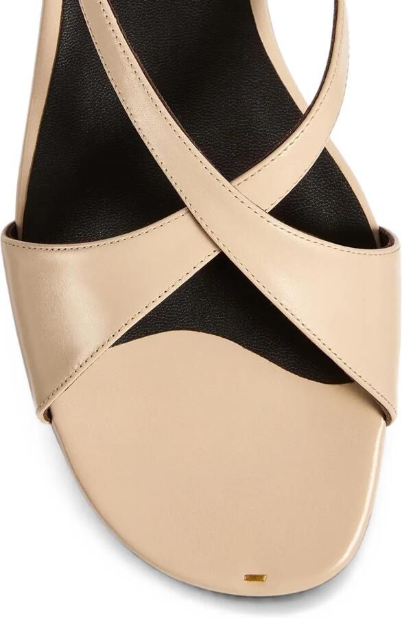 KHAITE Liria sandalen met enkelbandje Beige - Foto 2