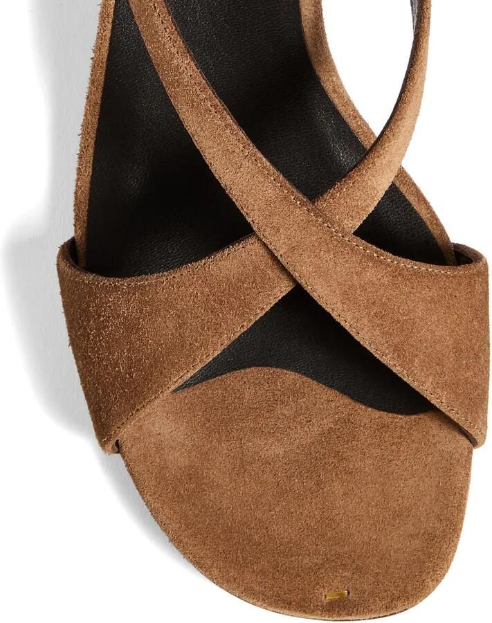 KHAITE Liria sandalen met enkelbandje Bruin - Foto 2
