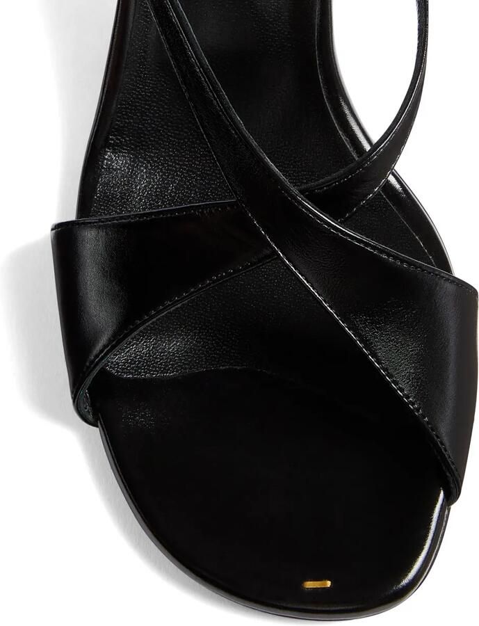 KHAITE Liria sandalen met enkelbandje Zwart - Foto 4