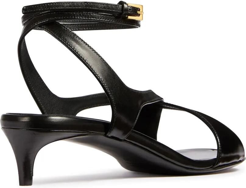 KHAITE Liria sandalen met kitten-hak Zwart - Foto 3