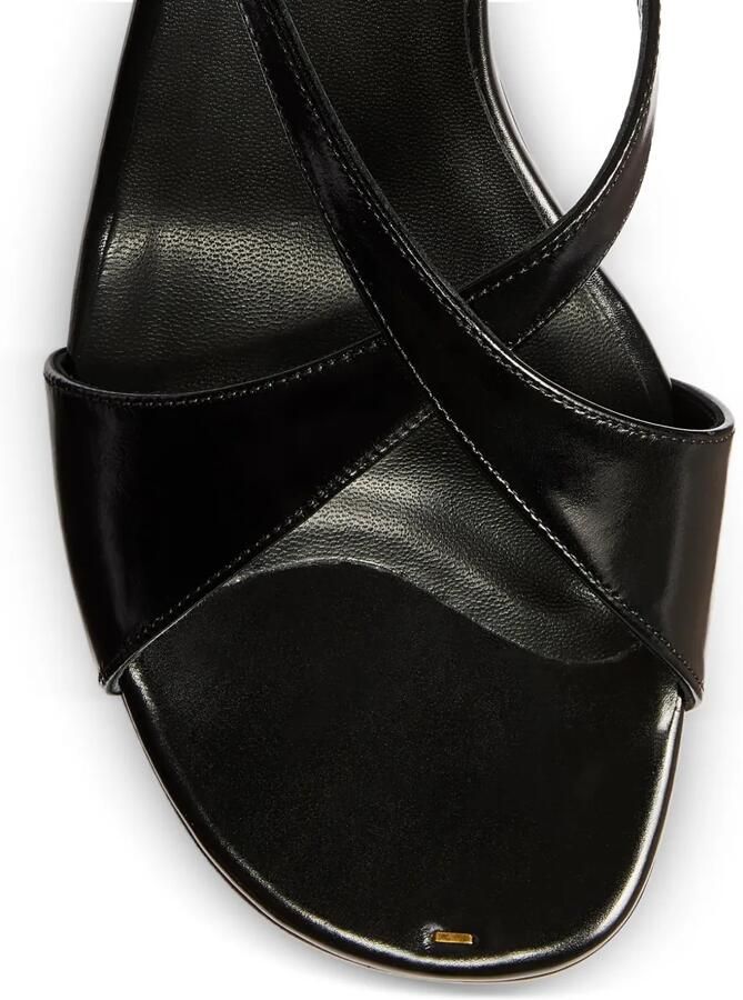 KHAITE Liria sandalen met kitten-hak Zwart - Foto 2