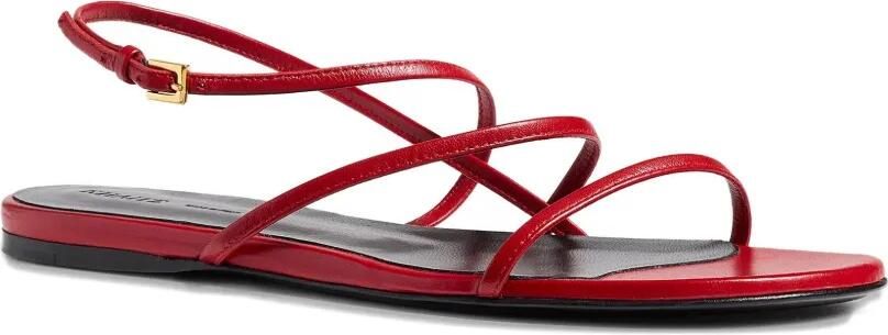 KHAITE Loop platte sandalen Rood - Foto 4