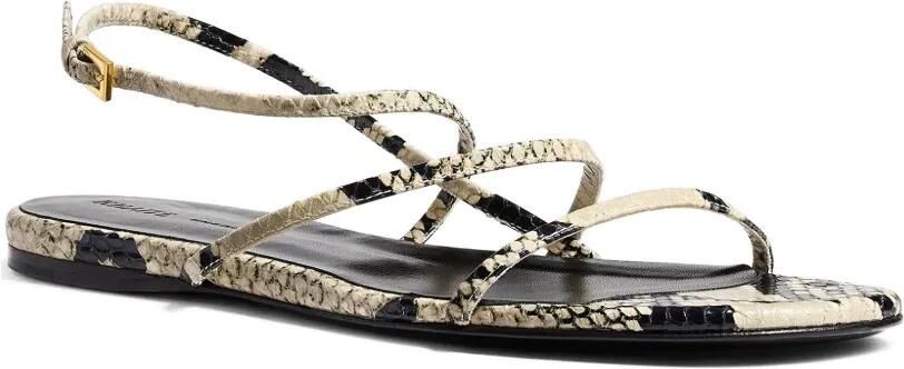 KHAITE Loop platte sandalen Wit - Foto 4