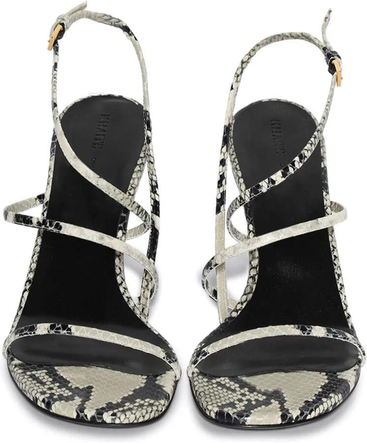 KHAITE Loop sandalen Beige - Foto 2