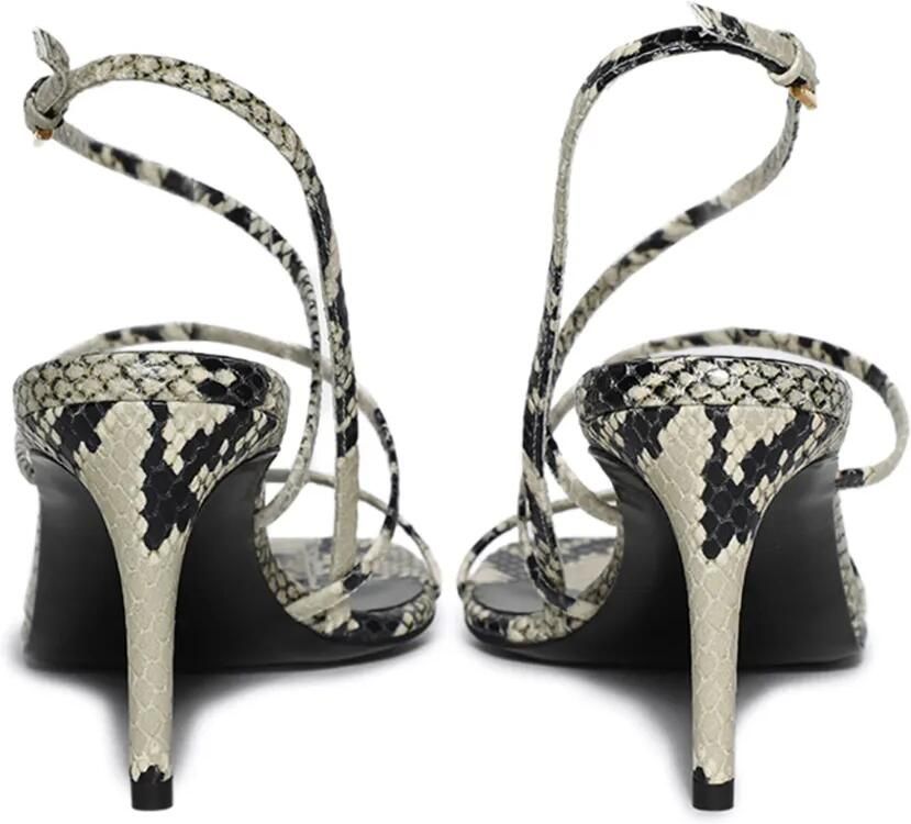 KHAITE Loop sandalen Beige - Foto 5