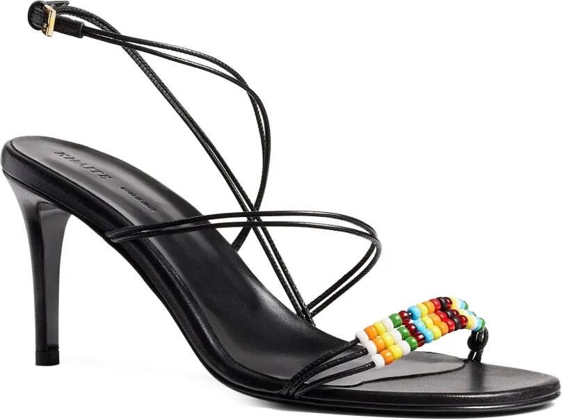 KHAITE Loop sandalen met kralen Zwart - Foto 4