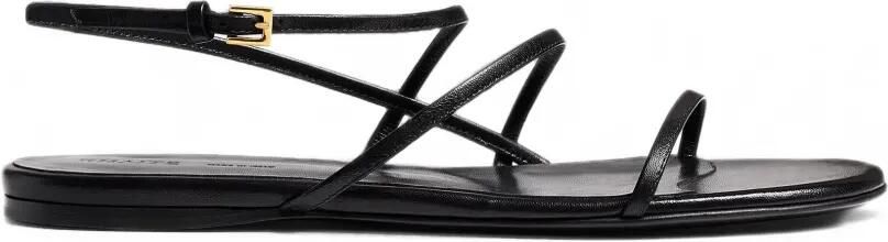 KHAITE Loop sandalen Zwart