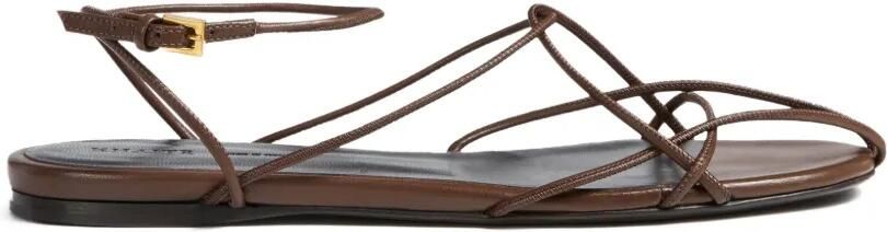 KHAITE Loulou sandalen Bruin