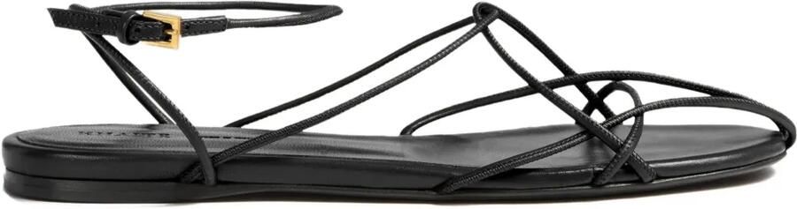 KHAITE Loulou sandalen met veters Zwart